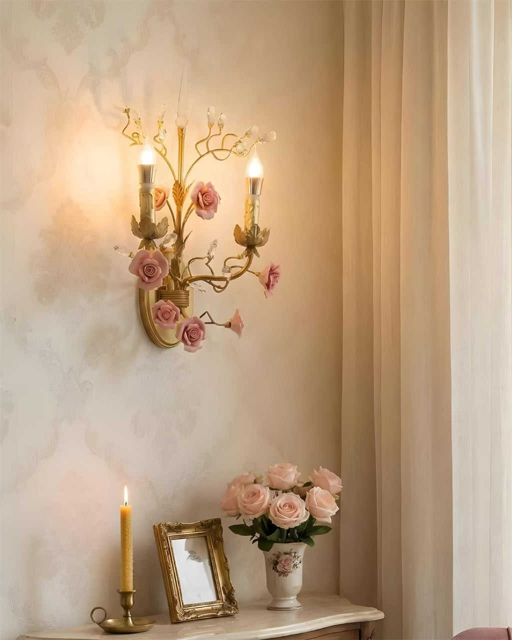 Aureflora Metal Wall Lamp — product view 7