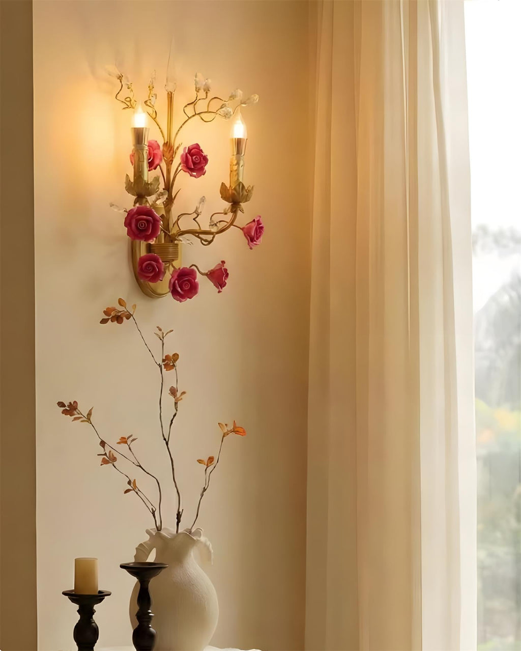 Aureflora Metal Wall Lamp — product view 9