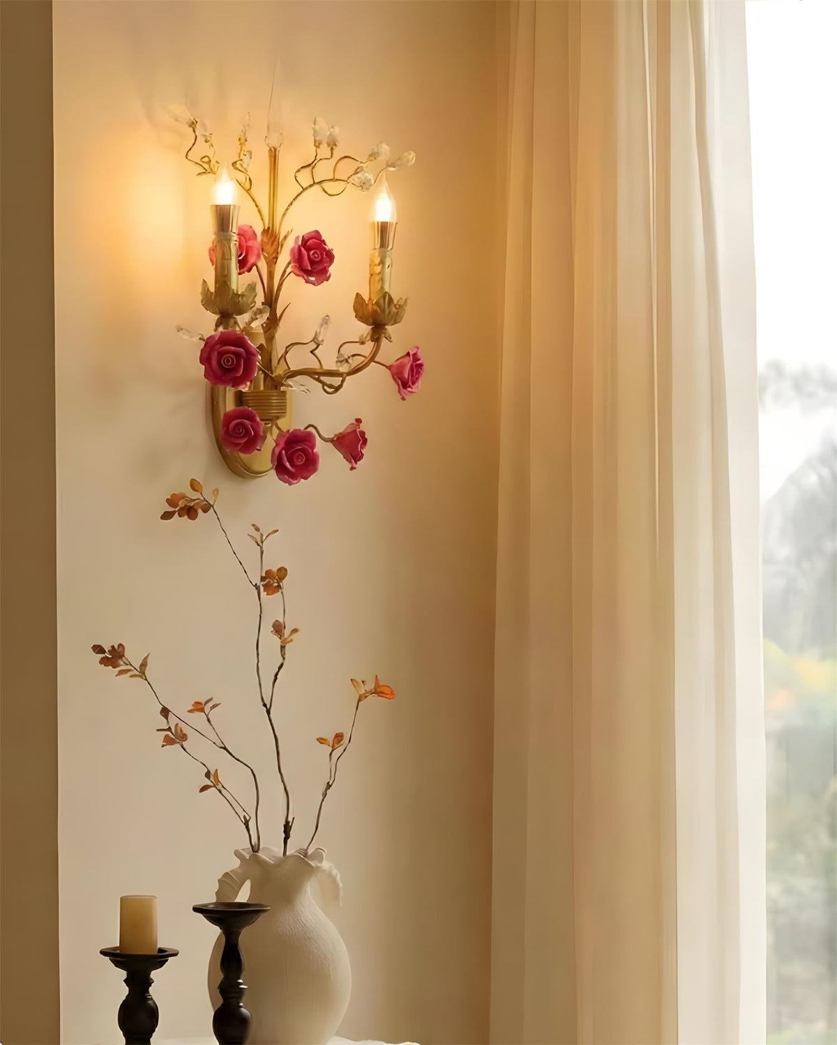 Aureflora Metal Wall Lamp — product view 9