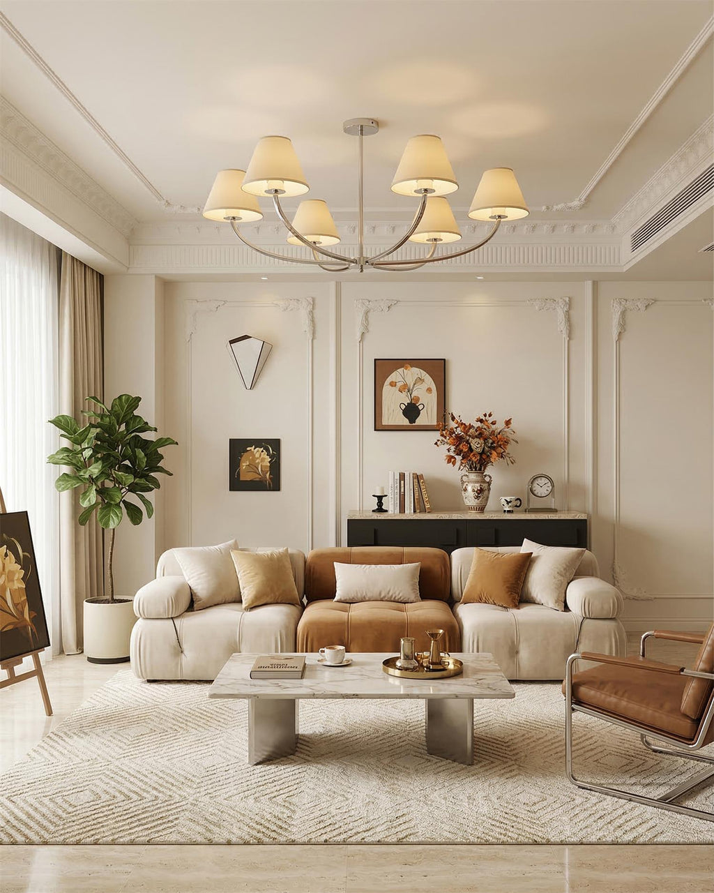 Selmont Metal Chandelier — product view 5