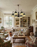 Marcella Wood Chandelier — product view 3