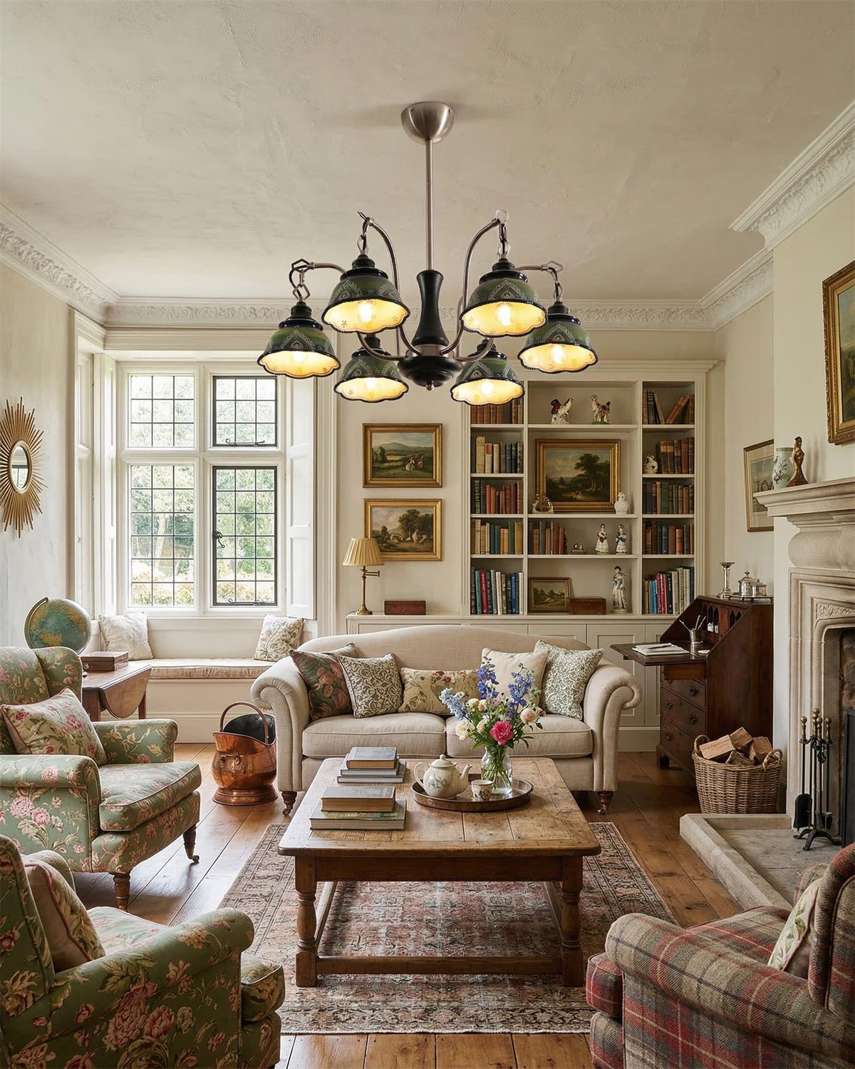 Marcella Wood Chandelier — product view 3