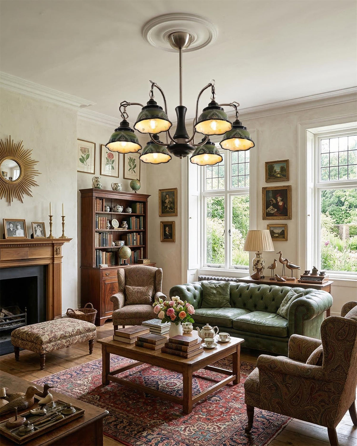 Marcella Wood Chandelier — product view 6