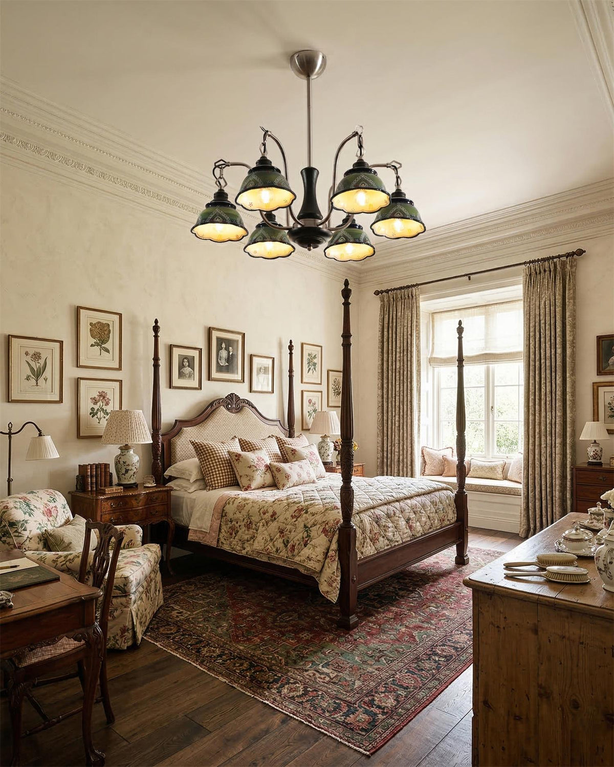 Marcella Wood Chandelier — product view 7