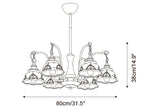 Marcella Wood Chandelier — product detail 18