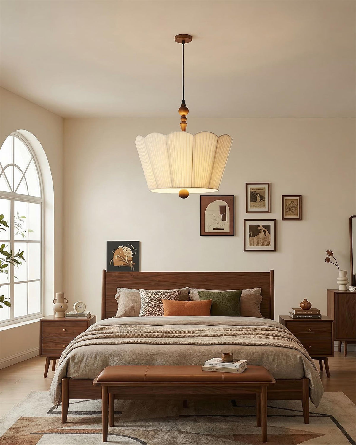 Bellune Wood Pendant Lamp — product view 3