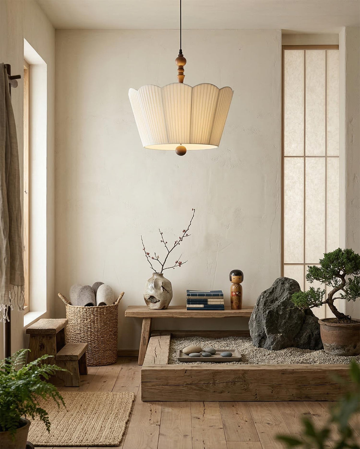Bellune Wood Pendant Lamp — product view 7