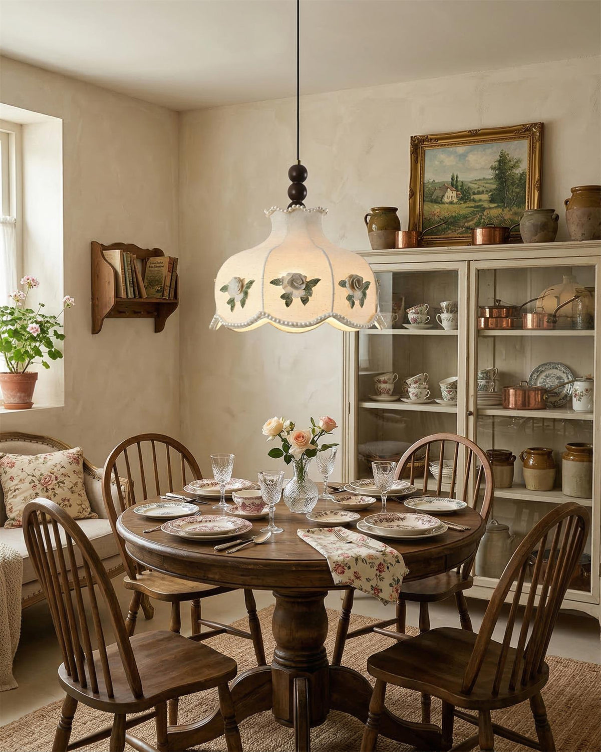 Bellarose Wood Pendant Lamp — product view 4