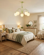 Tulip Matcha Glass Chandelier — product view 12