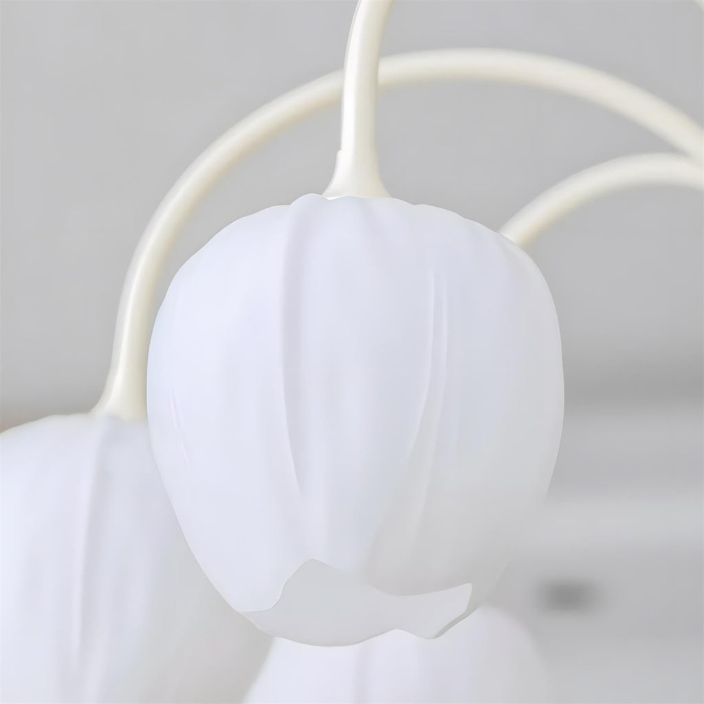 Tulip Matcha Glass Chandelier — product view 15