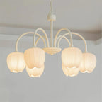 Tulip Matcha Glass Chandelier — product view 19