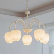 Cream White & White Glass