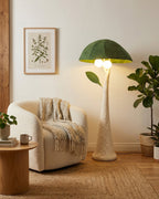 Sylvara Glass Floor Lamp — product view 2