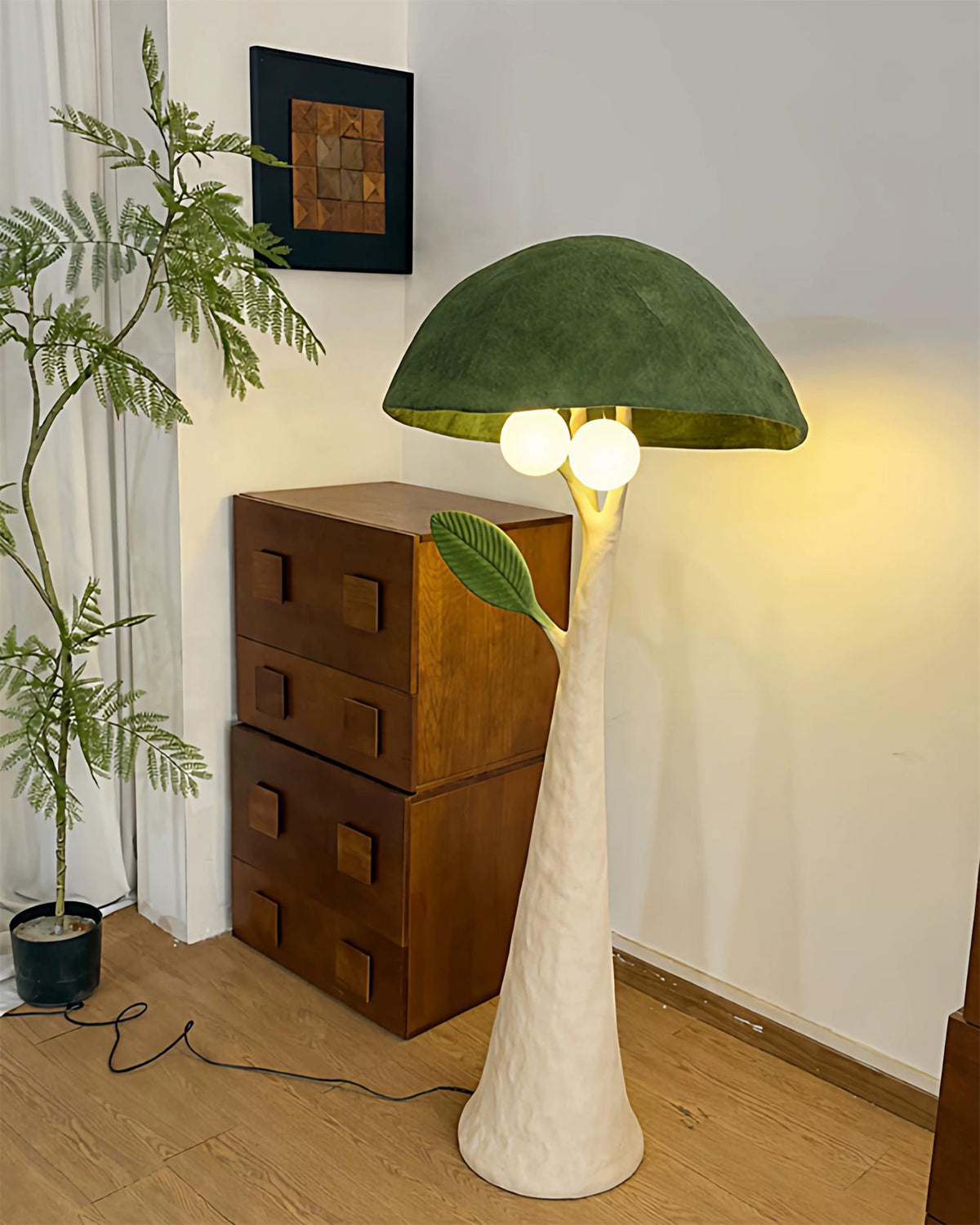 Sylvara Glass Floor Lamp — product view 6