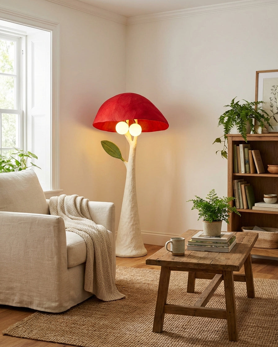 Sylvara Glass Floor Lamp — product view 10