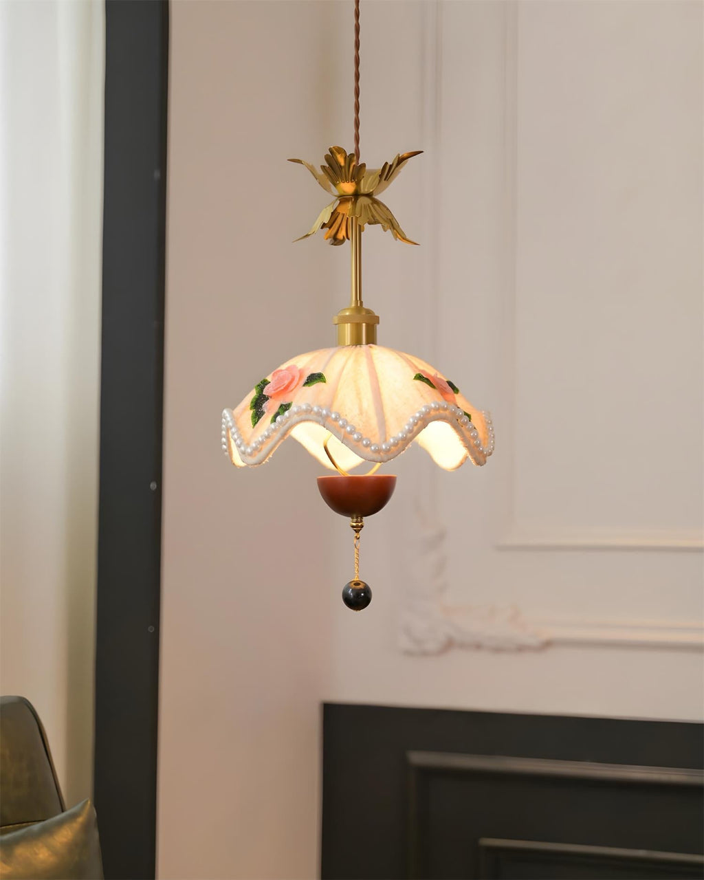 Mirellia Wood Pendant Lamp — product view 7