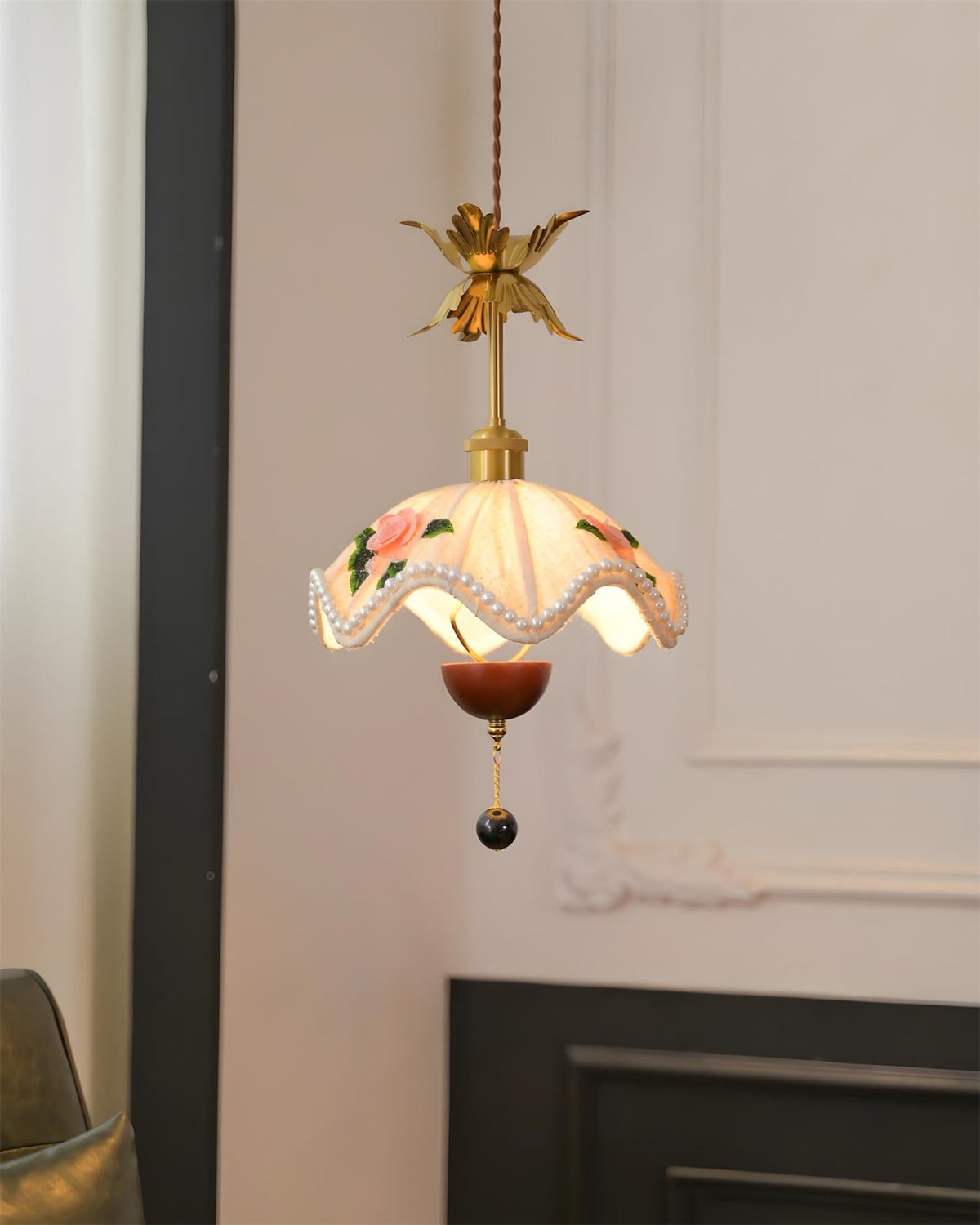 Mirellia Wood Pendant Lamp — product view 7