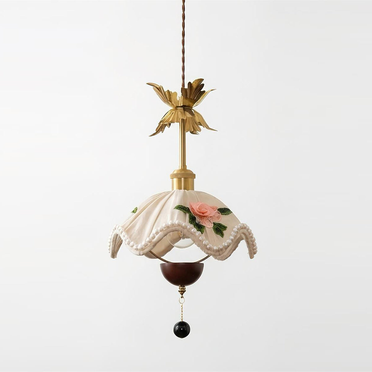 Mirellia Wood Pendant Lamp — product view 8