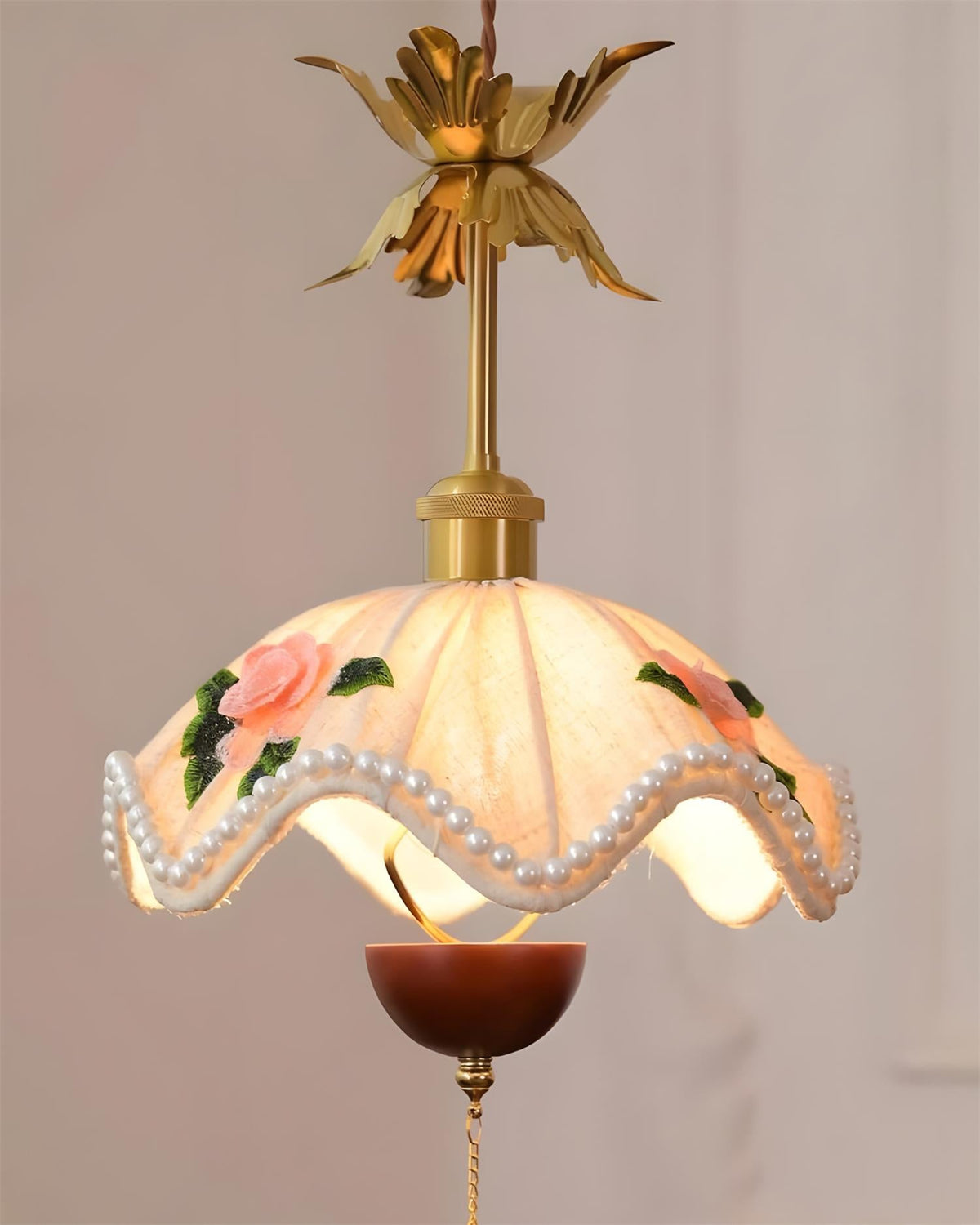 Mirellia Wood Pendant Lamp — product view 10
