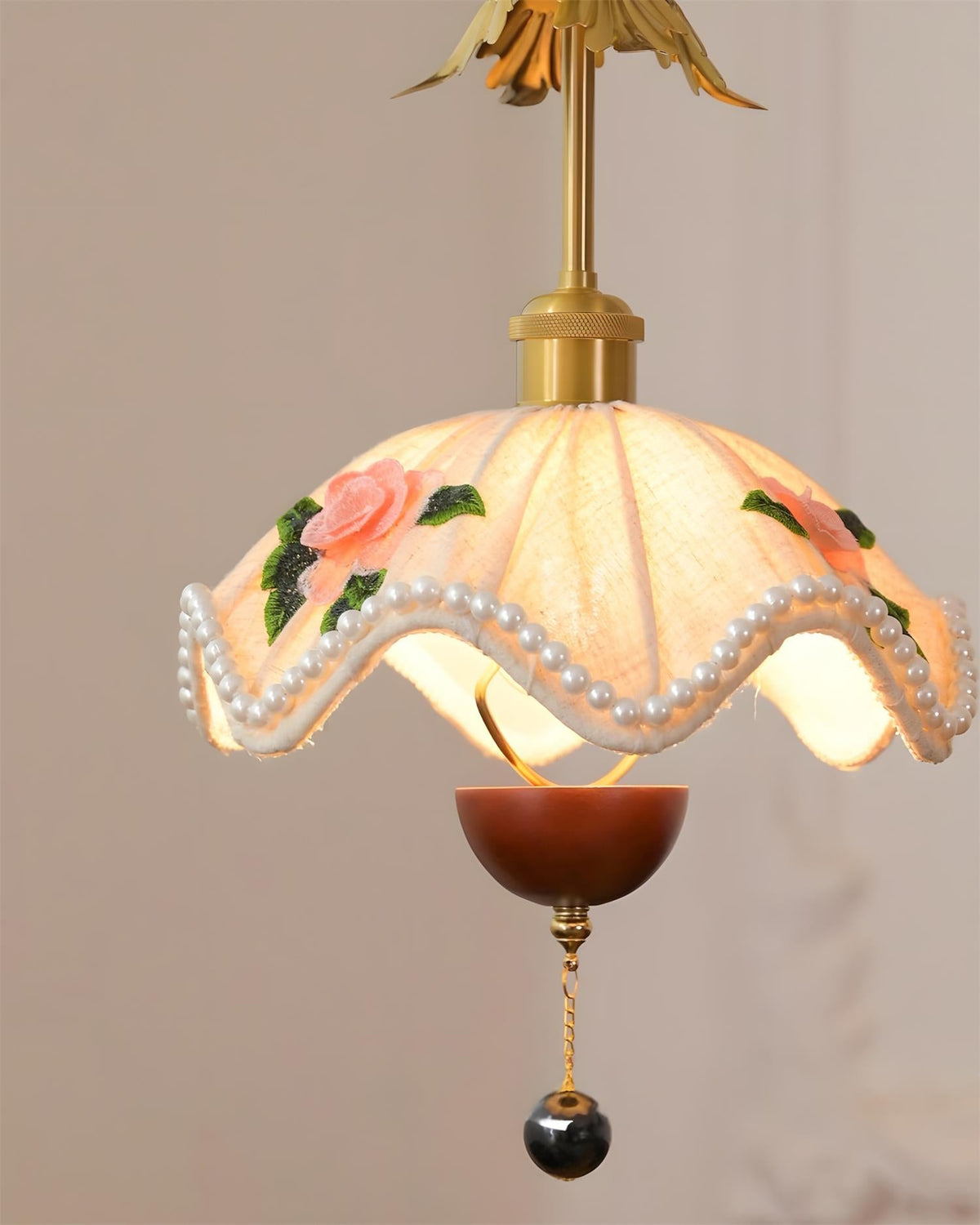 Mirellia Wood Pendant Lamp — product view 15