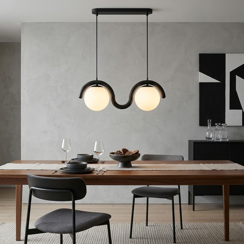 Lenox Linear Ball Pendant Lamp — product view 3
