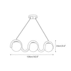 Lenox Linear Ball Pendant Lamp — product view 7