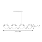 Lenox Linear Ball Pendant Lamp — product view 8