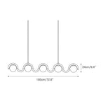 Lenox Linear Ball Pendant Lamp — product view 9
