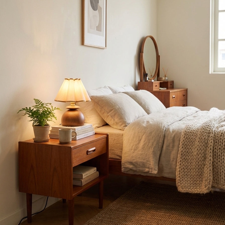 Elmora Wood Table Lamp — product view 4