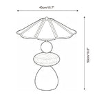 Equinox Plug In Wood Table Lamp — product view 7