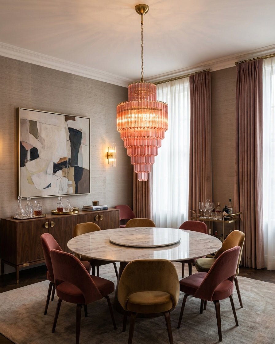 Lucerine Glass Chandelier — product view 6