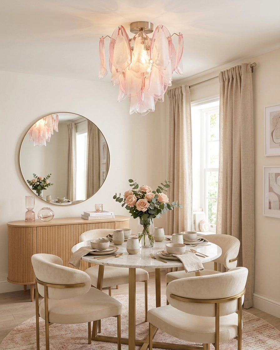 Bluselle Glass Ceiling Light — product view 2