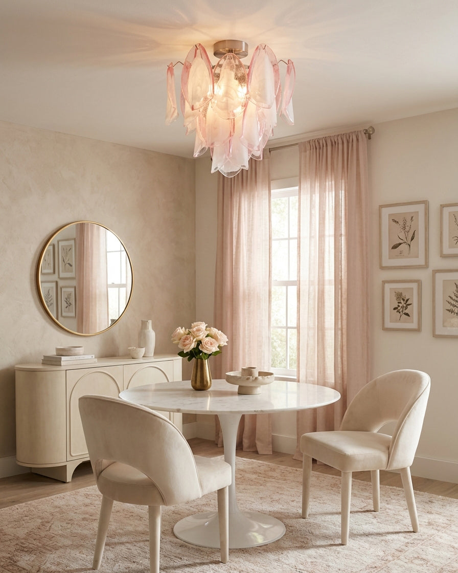 Bluselle Glass Ceiling Light — product view 3