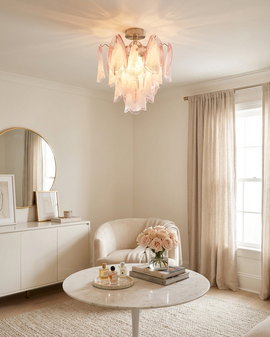 Bluselle Glass Ceiling Light — product view 4