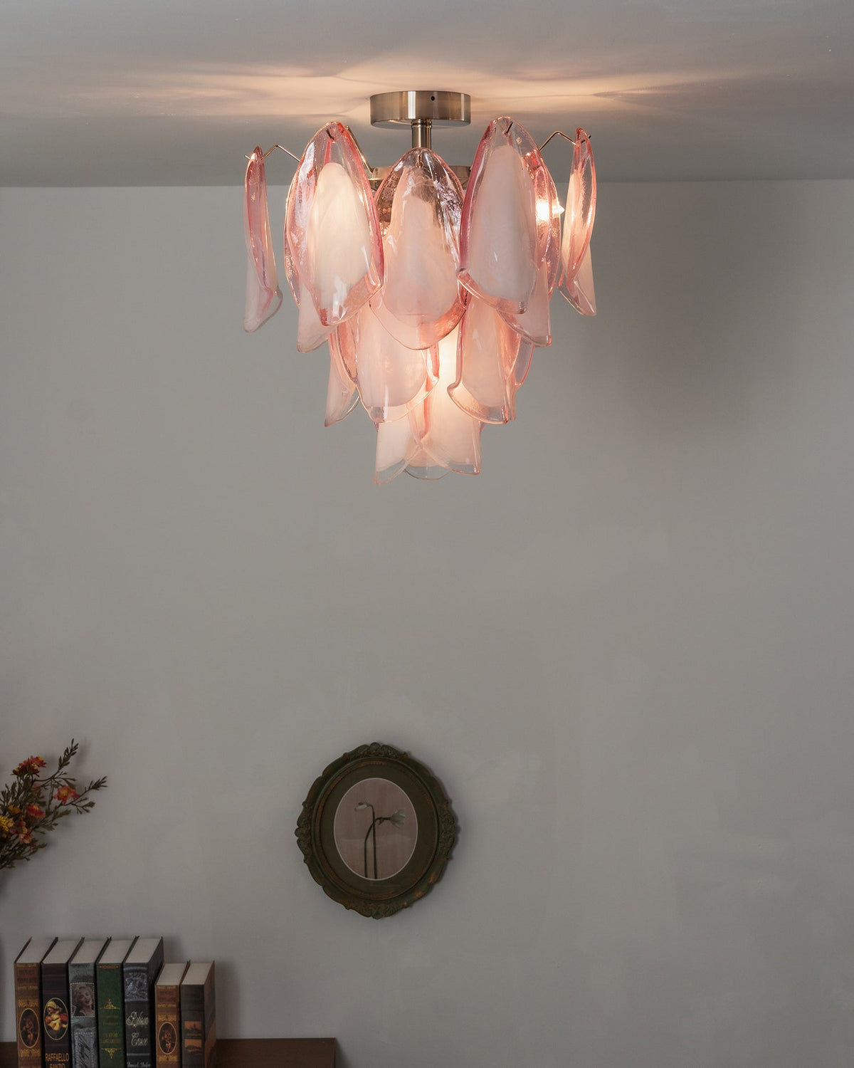 Bluselle Glass Ceiling Light — product view 5
