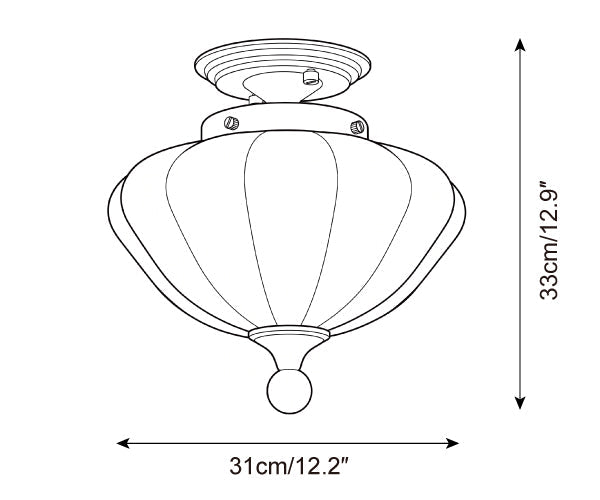 Corenza Flush Mount Light — product detail 12