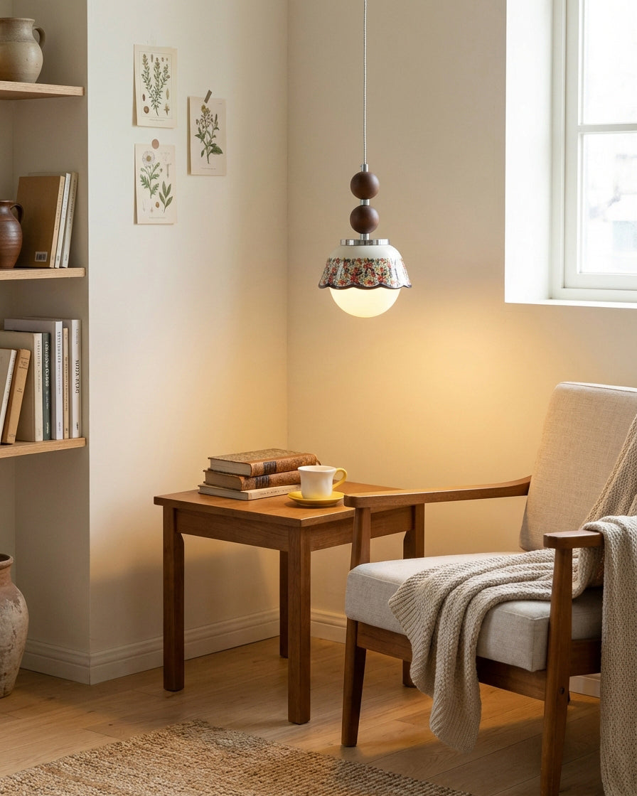 Bellora Wood Pendant Light — product view 6