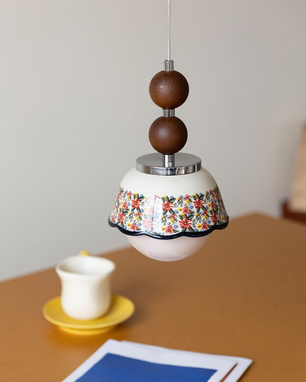 Bellora Wood Pendant Light — product view 9