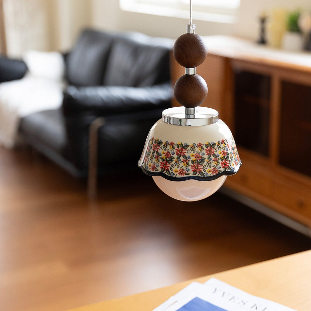 Bellora Wood Pendant Light — product view 10