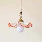 Brass & Orange & White