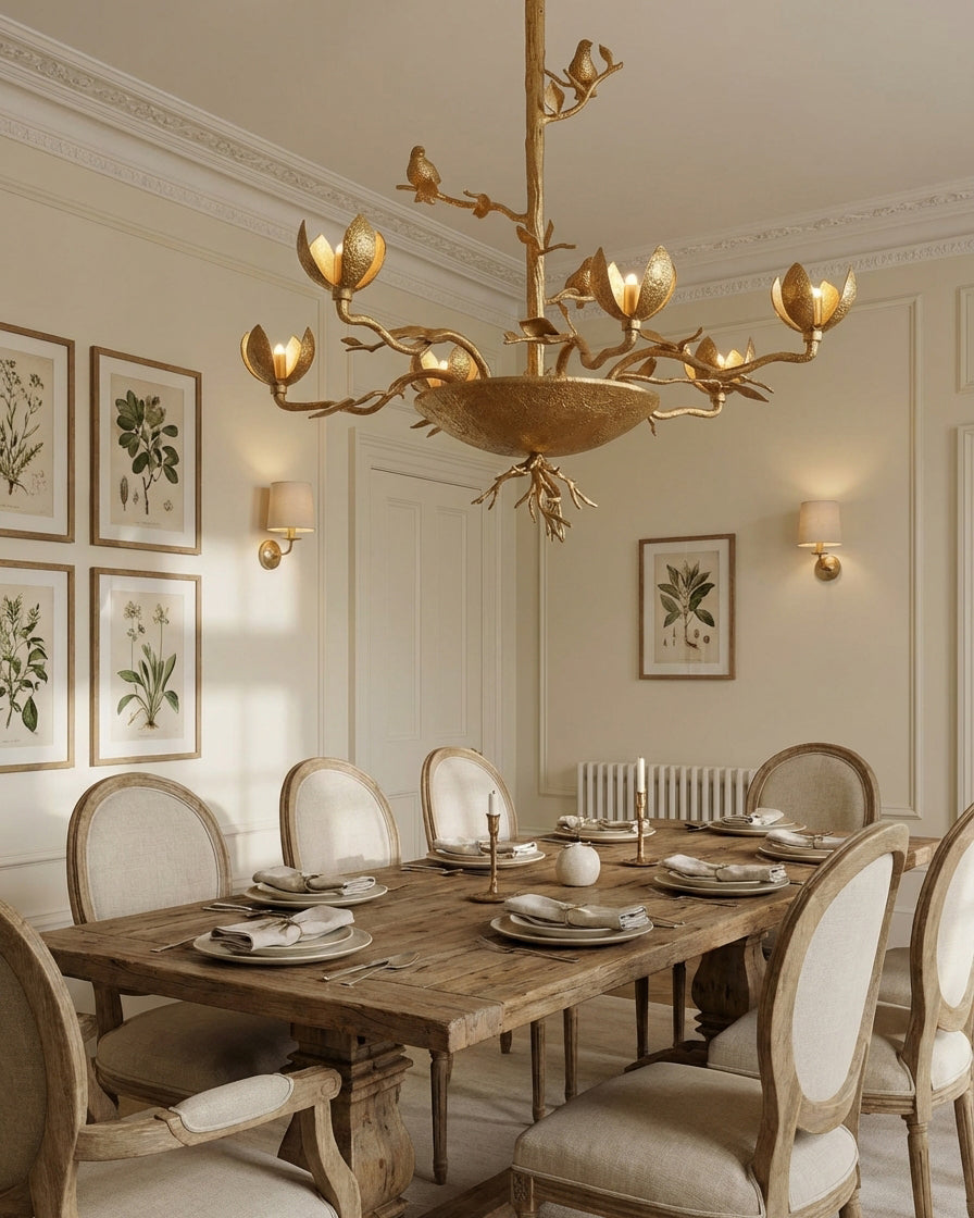 Sylvaria Brass Chandelier — product view 5