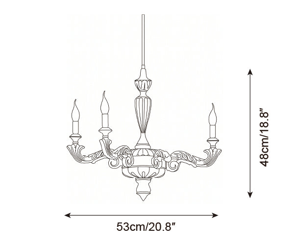 Lvoria Metal Chandelier — product detail 24