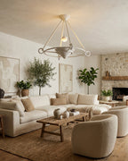 Swanelle Metal Chandelier — product view 4