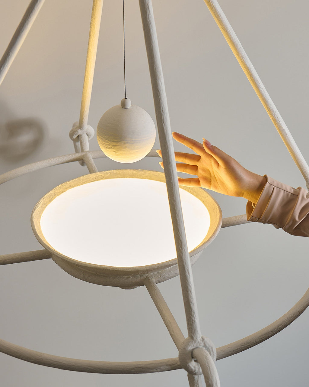Swanelle Metal Chandelier — product view 18