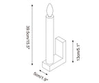 Tavero Travertine Wall Sconce — product detail 15