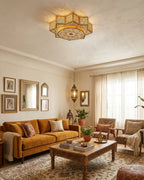 Moroccan Star Metal Ceiling Light — product view 4