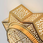 Moroccan Star Metal Ceiling Light — product view 9