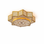 Moroccan Star Metal Ceiling Light — product view 12