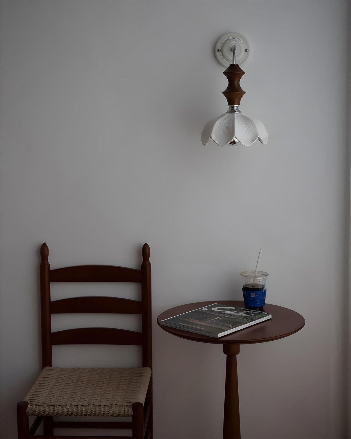 Bellune Wood Wall Sconce — product view 9