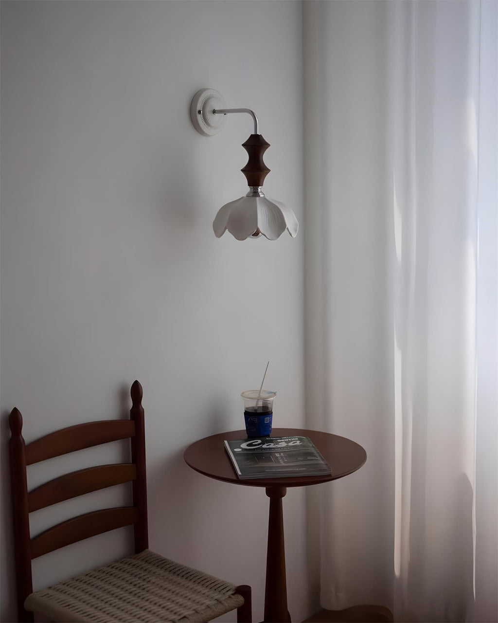 Bellune Wood Wall Sconce — product view 10